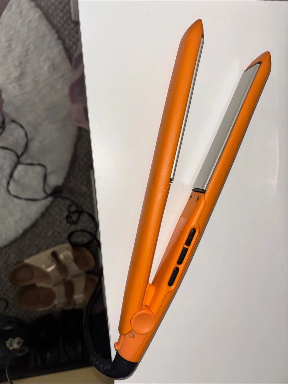 Remington Orange Ceramic Flat Iron Hair Straightener